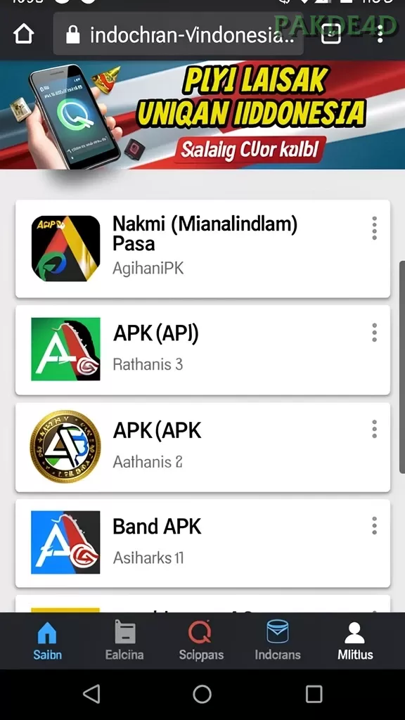 Screenshot Surya77 nomor 1